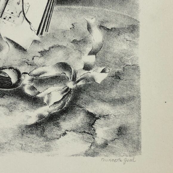 Minnetta Good Valse Brillante 1930s Art Print Treasury Collection Sketch WPA Vtg - Picture 6 of 12